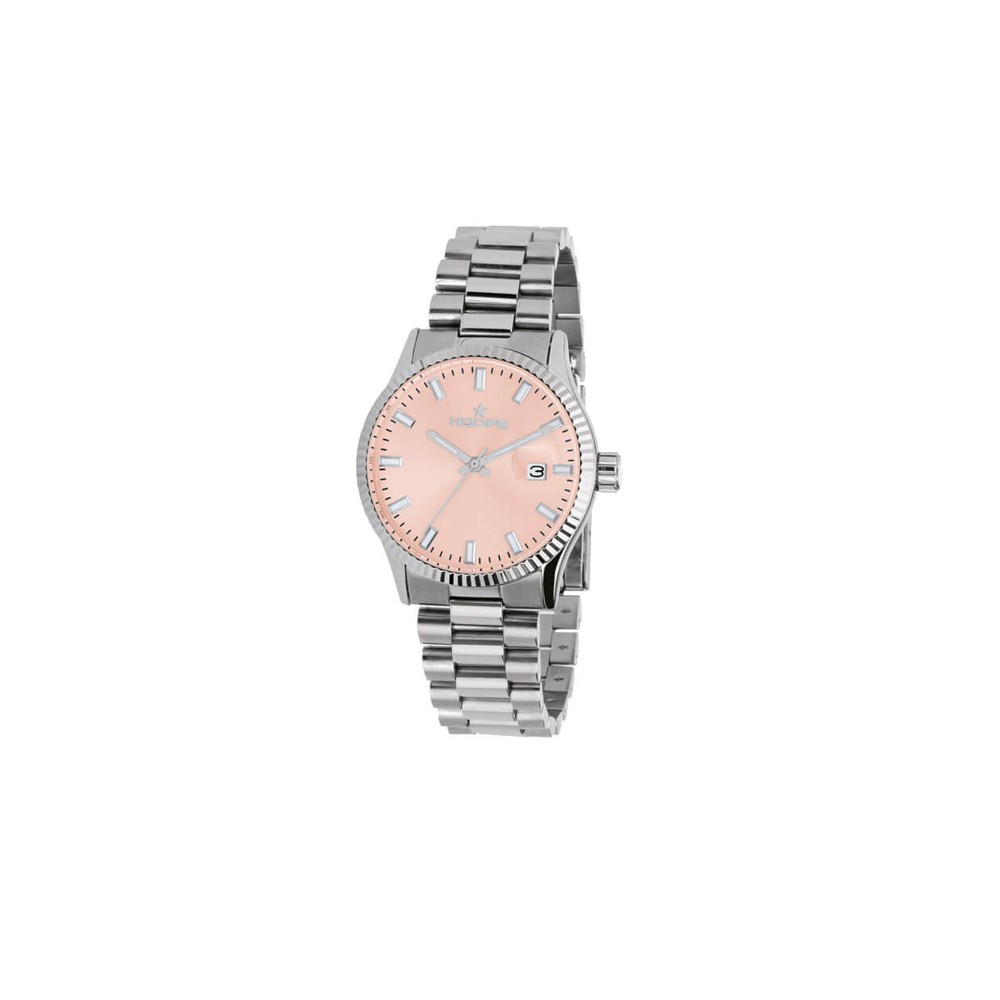 1 - Orologio Hoops acciaio solo tempo donna analogico bracciale in acciaio 2590L05 Luxury