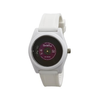 1 - Orologio Smarty Vinyl termoplastica unisex solo tempo analogico cinturino in silicone SW045B05