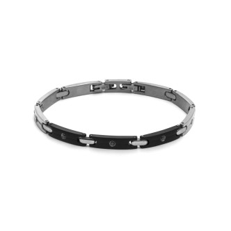 1 - Bracciale 4US Cesare Paciotti 4UBR2323 in acciaio collezione Turn