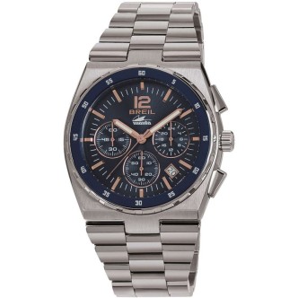 1 - Breil steel men's watch Analog chronograph steel bracelet TW1640 Manta sport