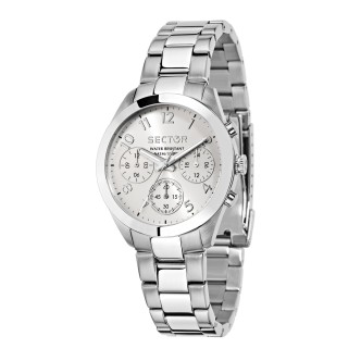 1 - Sector watch steel woman Multifunction analogue bracelet in stainless steel R3253588502 Sector 120