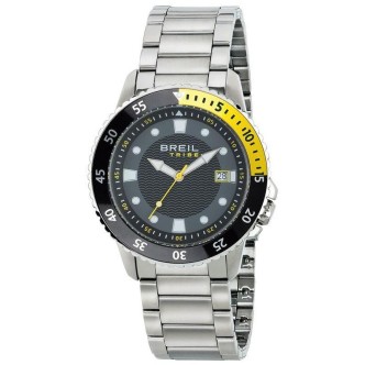 1 - Breil Tribe stainless steel watch only time analogue steel bracelet EW0341 Explore