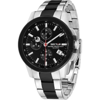 1 - Men's Sector watch in stainless steel Analog chronograph bracelet in stainless steel R3273797002 Sector 480