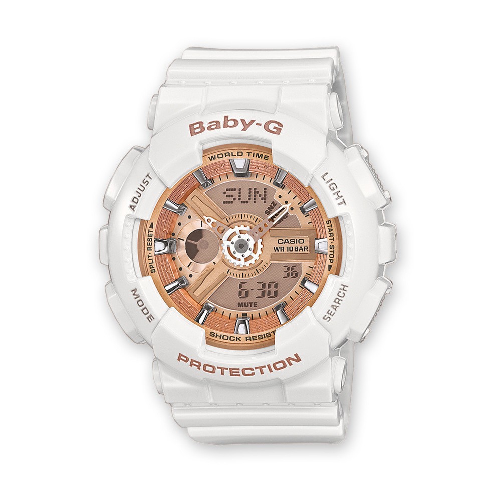 1 - Orologio Casio resina digitale donna cinturino in resina BA-110-7A1ER Baby-G