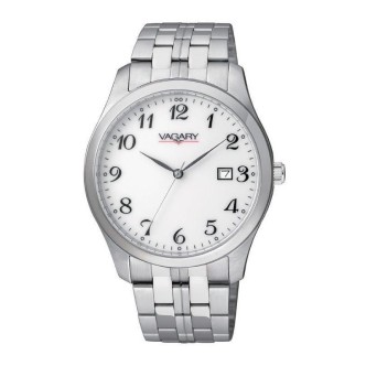 1 - Unisex Vagary By Citizen steel watch only analog time stainless steel bracelet IH5-015-13