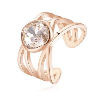 1 - Anello Brosway donna BDY36A acciaio con cristalli Swarovski collezione Destiny