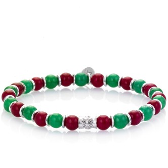 1 - Gerba Dennis 303 man bracelet Stone collection