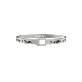 1 - Bracciale Kidult uomo 731554 acciaio 316L "Leggero" Ligabue Collection Free Time