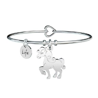 1 - Bracciale Kidult 731499 acciaio 316L "Cavallo" collezione Animal Planet