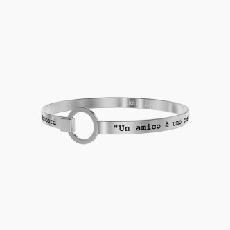 1 - Kidult Habbard 731104 316L steel bracelet Love collection