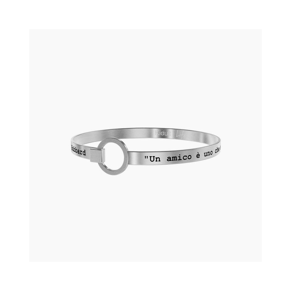 1 - Kidult Habbard 731104 316L steel bracelet Love collection