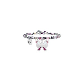 1 - Bracciale Kidult 731542 acciaio 316L con cristalli collezione Animal Planet