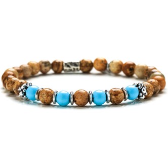 1 - Gerba Najib 289 man bracelet Stone Classic collection