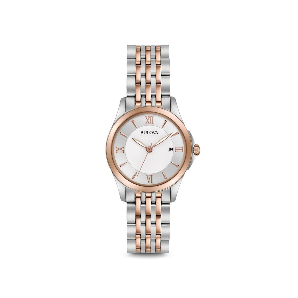 1 - Orologio Bulova solo tempo donna analogico acciaio 98M125 Classic