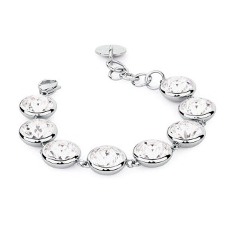 1 - Brosway BTN46 steel bracelet with Swarovski B-Tring collection