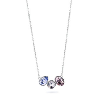 1 - Brosway BFN02 steel necklace with Swarovski Provence Lavander Dafne collection