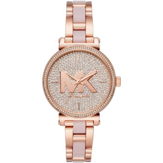 1 - Michael Kors steel watch only analog time steel bracelet MK4336 Sofie