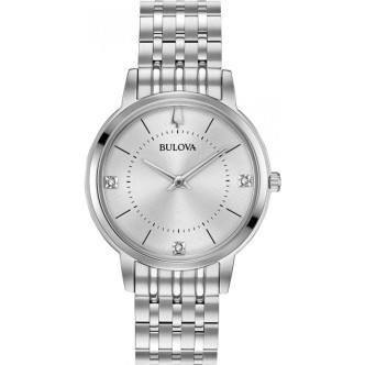 1 - Bulova watch only time woman analogue steel 98M125 Classic