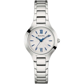 1 - Bulova watch only time woman analogue steel 96L215 Classic