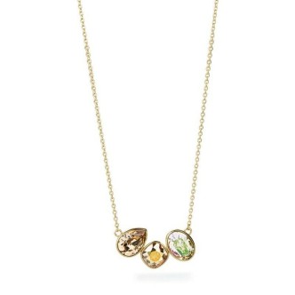 1 - Collana Brosway BFN03 in acciaio PVD Oro con Swarovski collezione Dafne