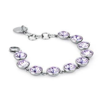 1 - Bracciale Brosway BTN12 in acciaio con Swarovski collezione B-Tring