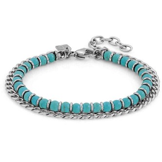 1 - Nomination man bracelet 027900/033 in steel Instinct collection