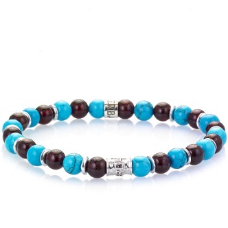 1 - Gerba Kevin 312 man bracelet Stone collection