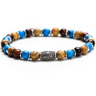 1 - Bracciale Gerba Sahara 250 uomo collezione Stone