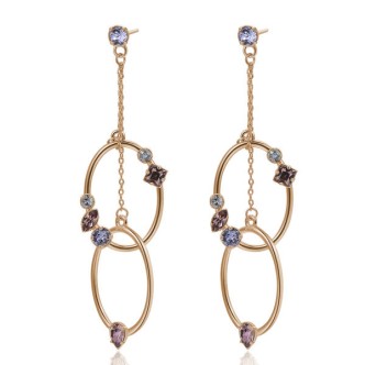 1 - Brosway BFF100 brass earrings Affinity collection