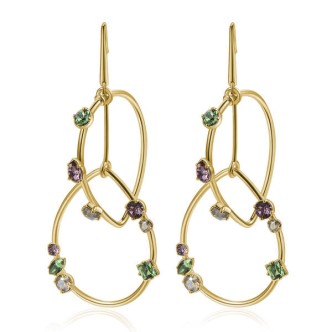 1 - Brosway earrings BFF93 brass Affinity collection