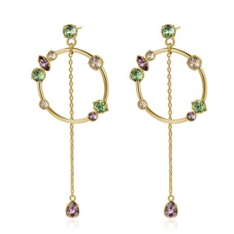 1 - Brosway earrings BFF97 brass Affinity collection