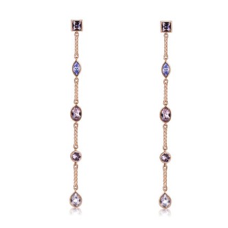 1 - Brosway earrings BFF62 brass Affinity collection