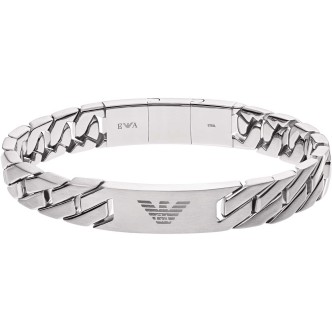 1 - Bracciale Emporio Armani uomo acciaio EGS2435040