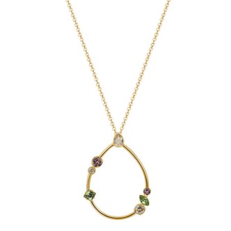 1 - Brosway BFF90 brass necklace Affinity collection