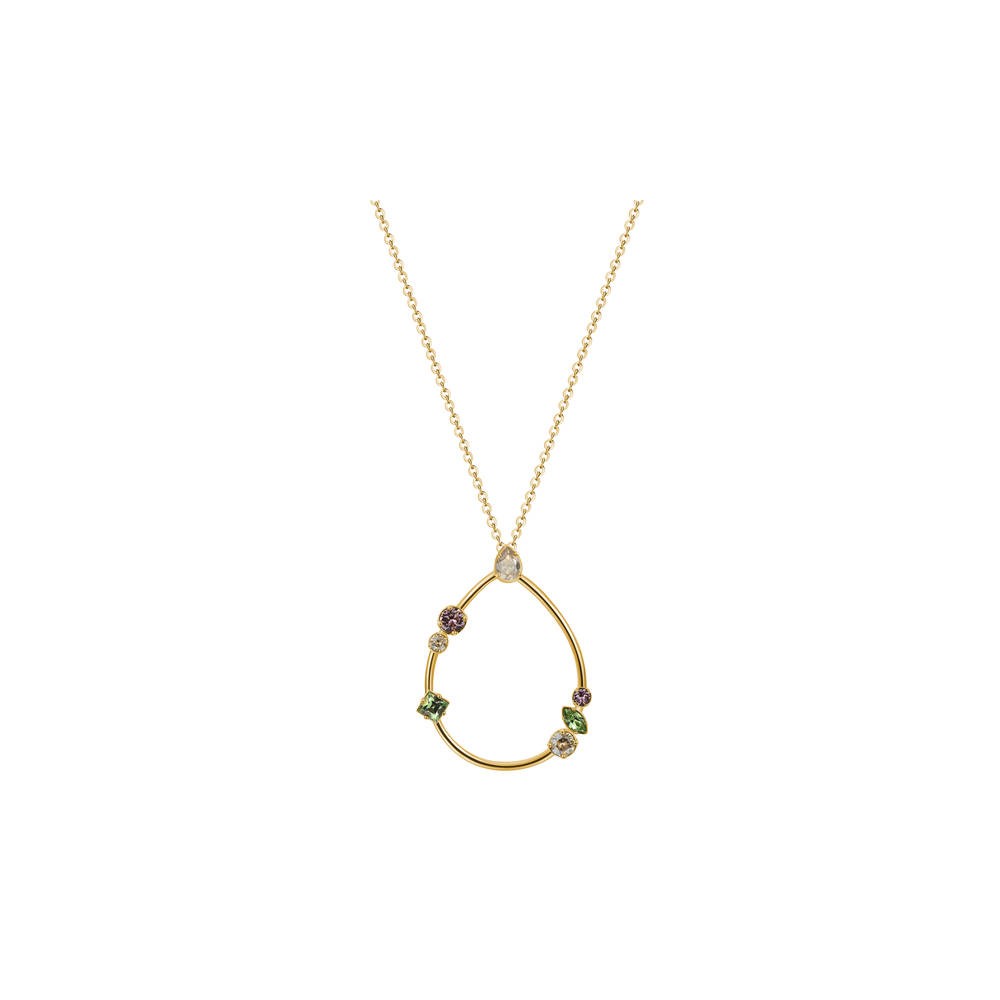 1 - Brosway BFF90 brass necklace Affinity collection