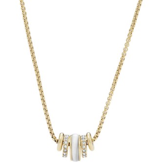 1 - Fossil necklace JF02957710 woman Classic collection