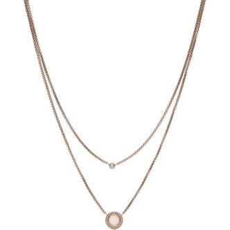 1 - Collana Fossil JF03057791 donna collezione Classic