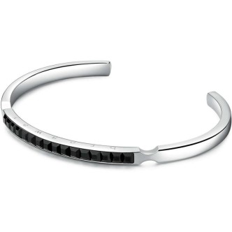 1 - Bracciale Brosway BKL17 acciaio 316L collezione Black