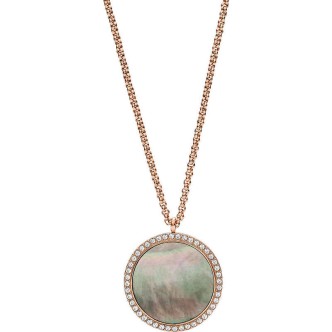 1 - Fossil necklace JF02952791 woman Classic collection.