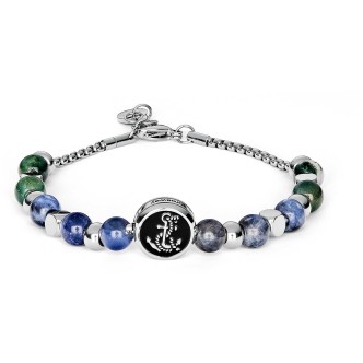 1 - Bracciale Brosway BTJNS85 con pietre collezione TJ Man