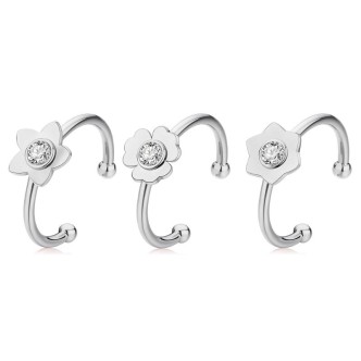 1 - Anello Brosway BKE31 acciaio collezione Ikebana