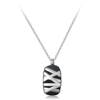 1 - Brosway man necklace BOG04 316L steel Stoneage collection