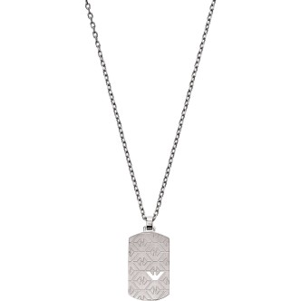 1 - Emporio Armani EGS2600040 steel necklace