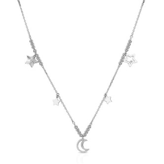 1 - Brosway necklace BAH07 316L steel Chant collection