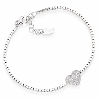 1 - Bracciale Amen BCUOB Argento 925 collezione San Valentino