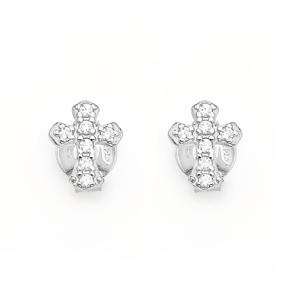 1 - Earrings Amen ORCZB Silver 925 collection Pray, Love