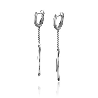 1 - Breil TJ2755 steel B Witch earrings