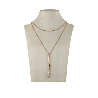 1 - Breil necklace TJ2751 steel B Witch collection