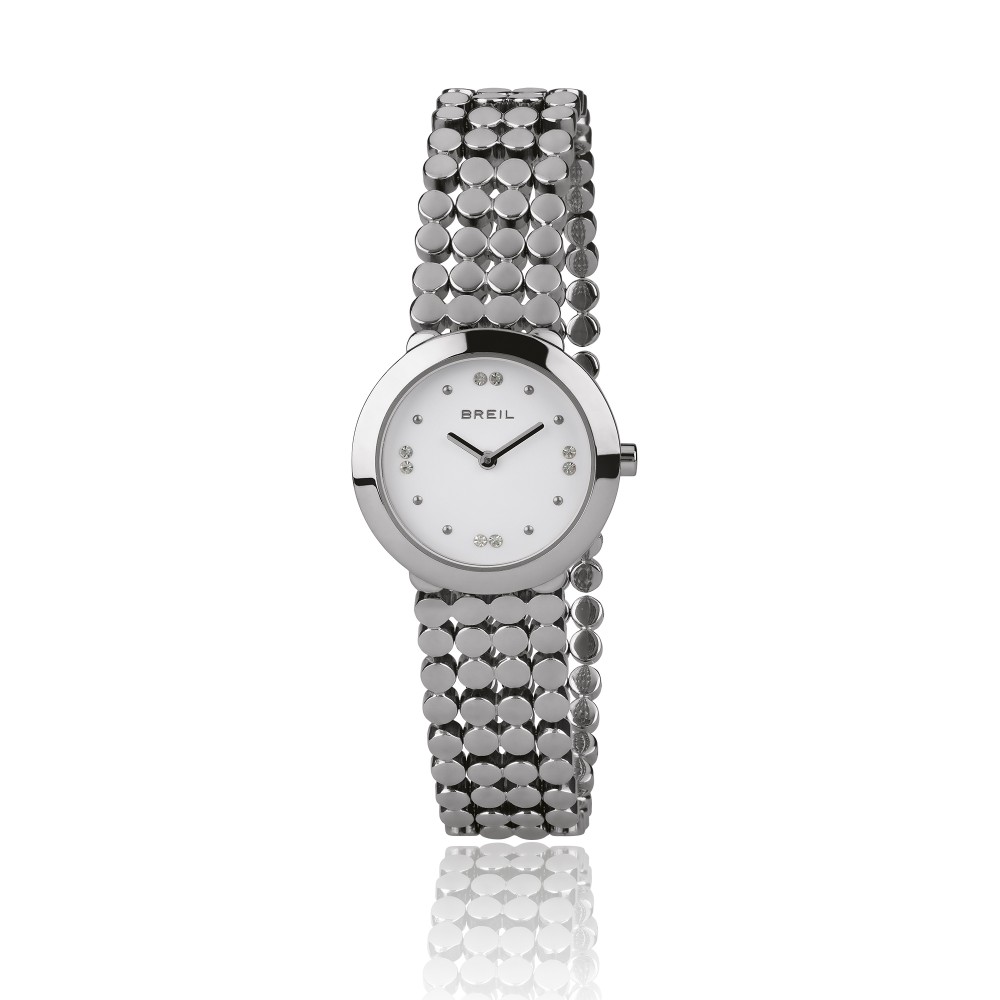 1 - Breil TW1766 Time only watch steel woman Silk