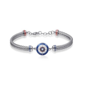 1 - Bracciale Brosway BHO18 acciaio collezione Horizon